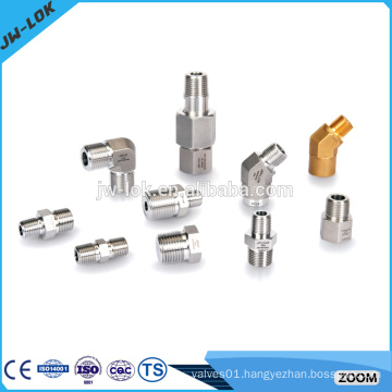 Elbow union pneumatic threaded tube fittings